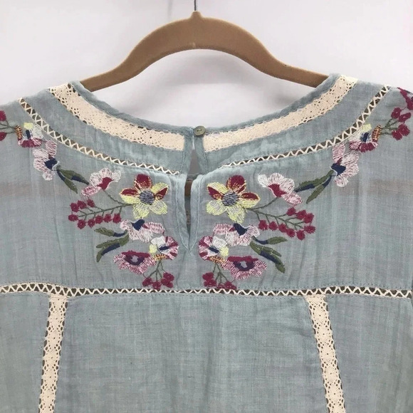 Umgee Boho Embroidered Delicate Dress - Picture 5 of 9